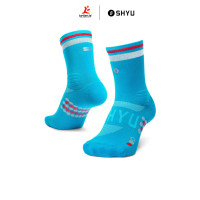SHYU - Half Crew - Sapphire - Chrome - Red